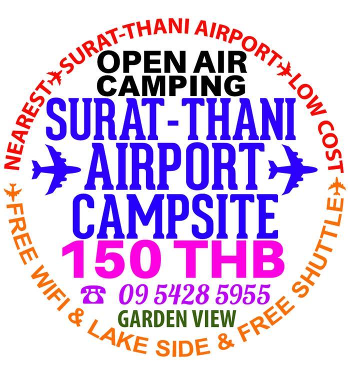 Suratthani Airport Campsite Surat Thani Exterior foto